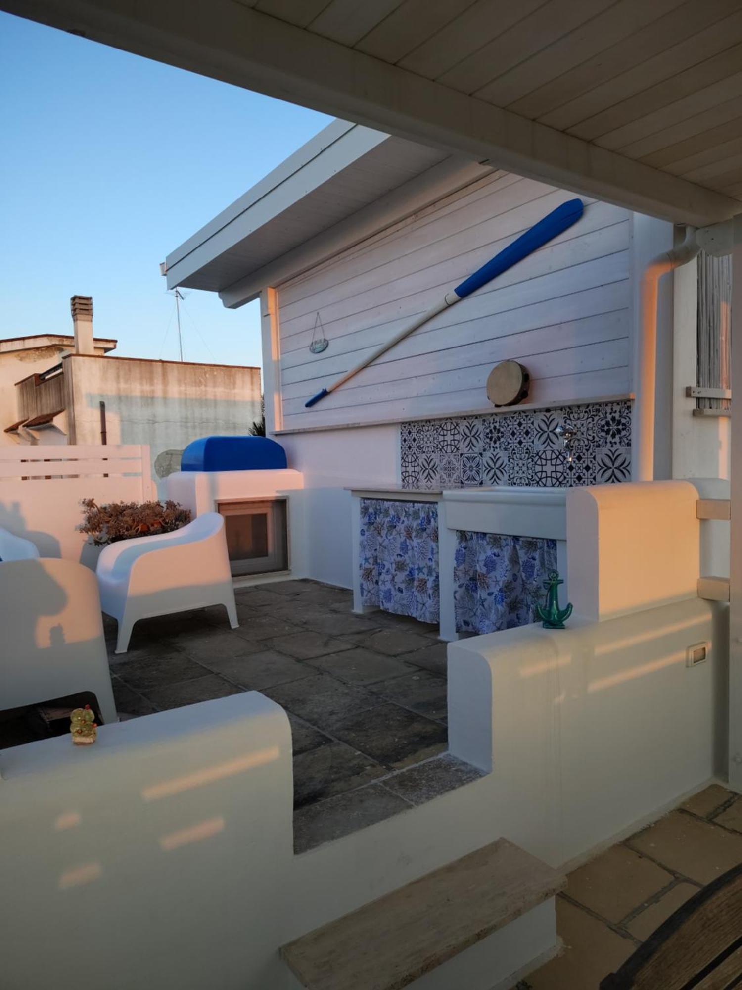 Вілла Santorini House Сан-П'єтро-ін-Беванья Екстер'єр фото