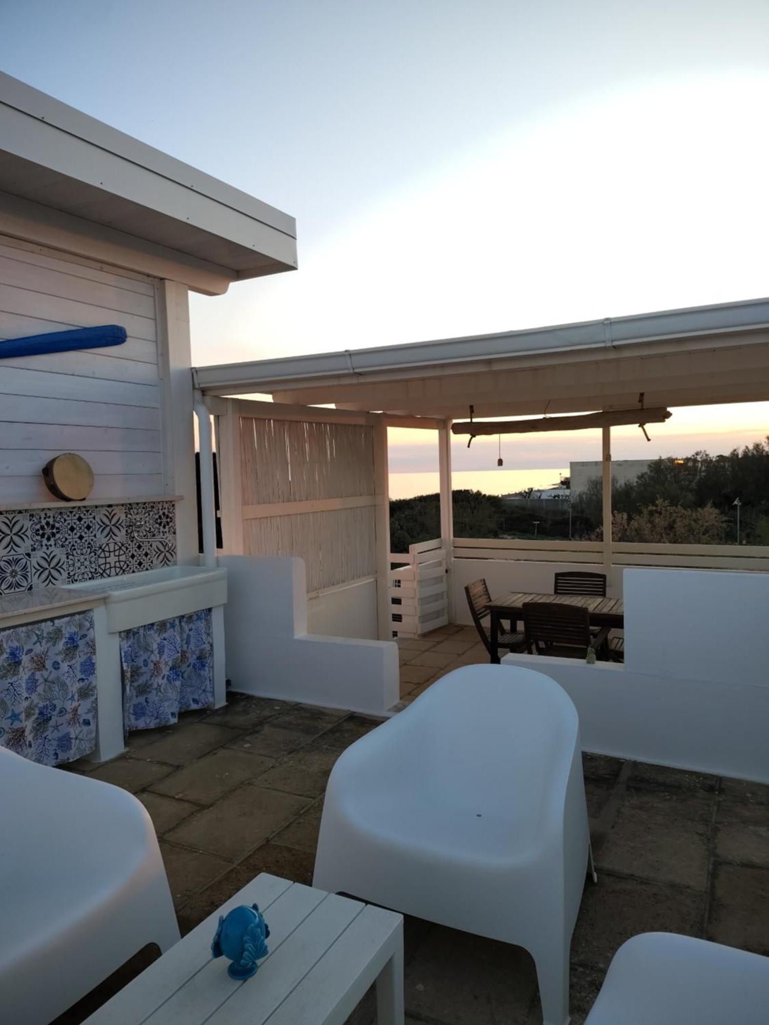 Вілла Santorini House Сан-П'єтро-ін-Беванья Екстер'єр фото